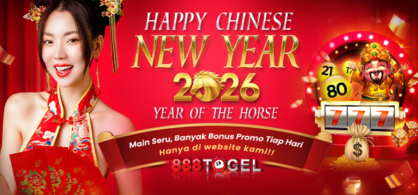 888Togel Happy Chinese New Year 2026 Year of Horse